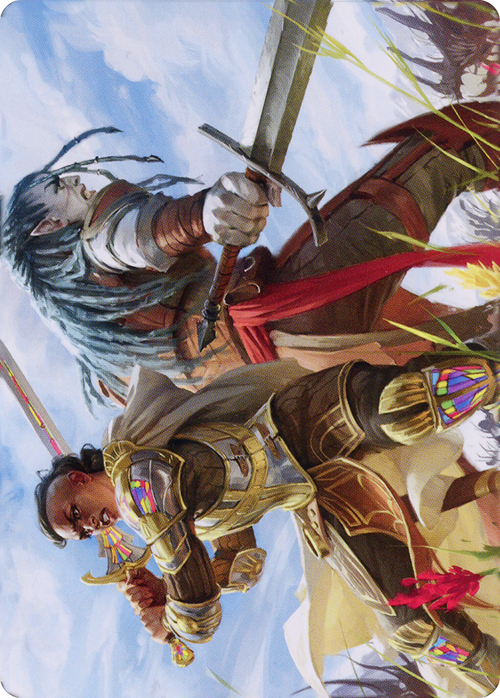 Join Forces // Join Forces (ADMU-009) - Dominaria United Art Series (Borderless)