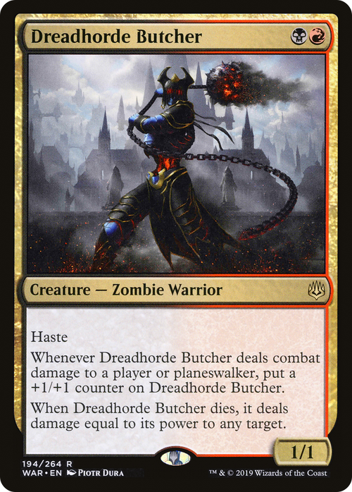 Dreadhorde Butcher (WAR-194) - War of the Spark