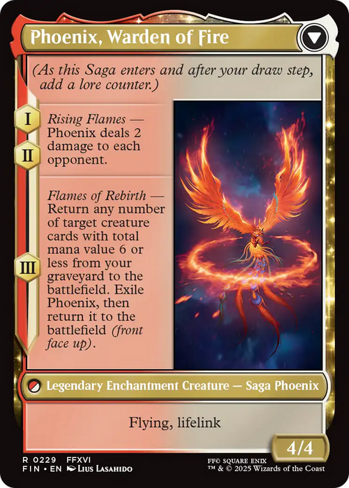 Joshua, Phoenix's Dominant (FIN-229) - FINAL FANTASY: (enchantment)