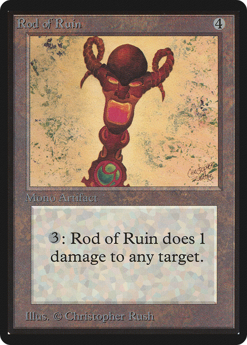 Rod of Ruin (LEB-) - Limited Edition Beta