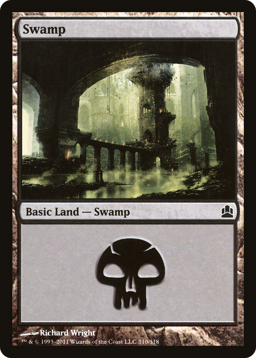 Swamp (310) (CMD-310) - Commander 2011