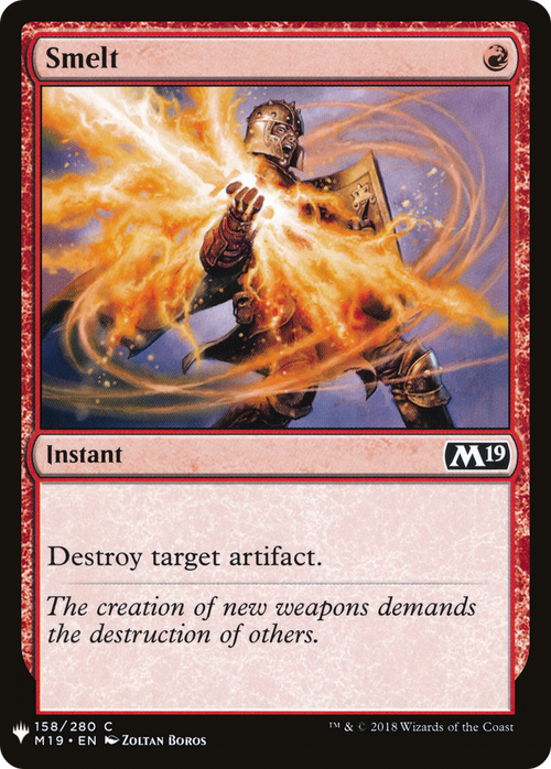Smelt (LIST-M19-158) - The List