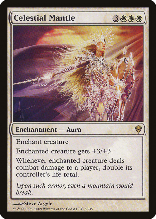 Celestial Mantle (ZEN-006) - Zendikar Foil