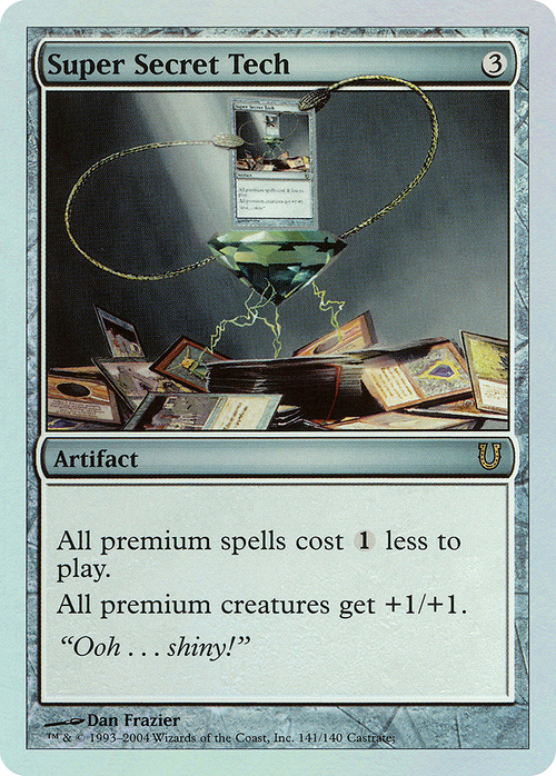 Super Secret Tech (UNH-141) - Unhinged Foil