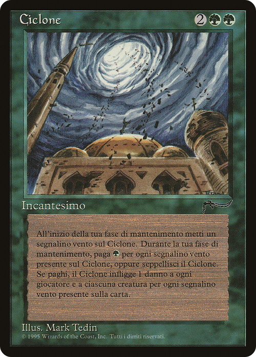 Cyclone (Italian) - "Ciclone" (REN-) - Rinascimento