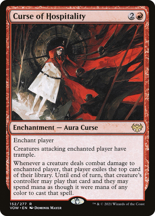 Curse of Hospitality (VOW-152) - Innistrad: Crimson Vow