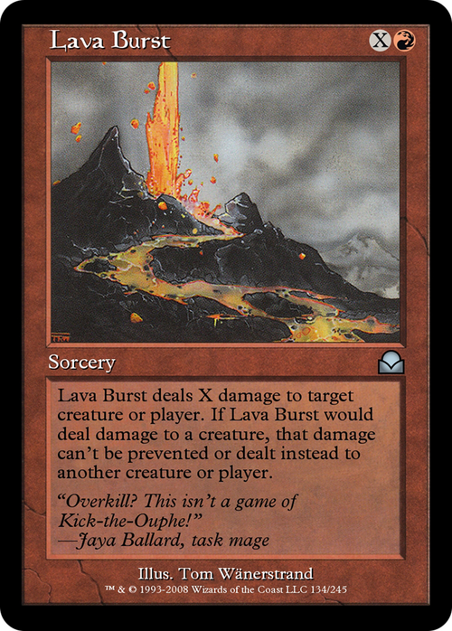 Lava Burst (ME2-134) - Masters Edition II