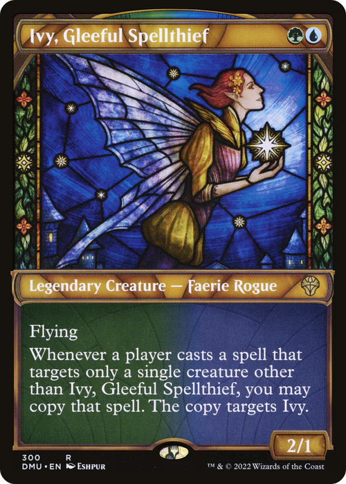 Ivy, Gleeful Spellthief (Showcase) (DMU-300) - Dominaria United: (Showcase)