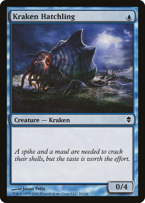 Kraken Hatchling (ZEN-050) - Zendikar Foil