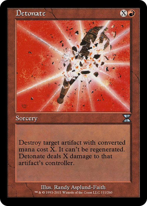Detonate (ME4-111) - Masters Edition IV Foil