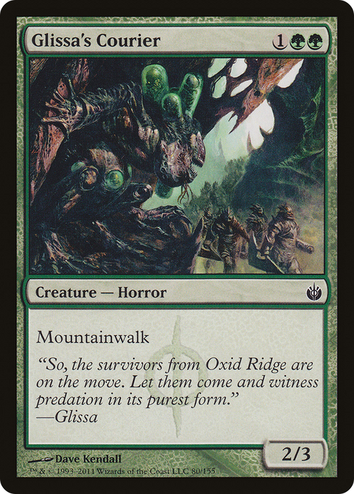 Glissa's Courier (MBS-080) - Mirrodin Besieged