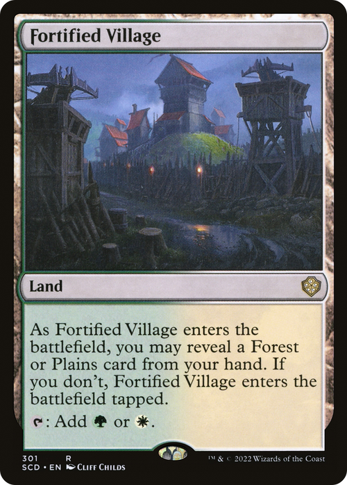Fortified Village (SCD-301) - Starter Commander Decks