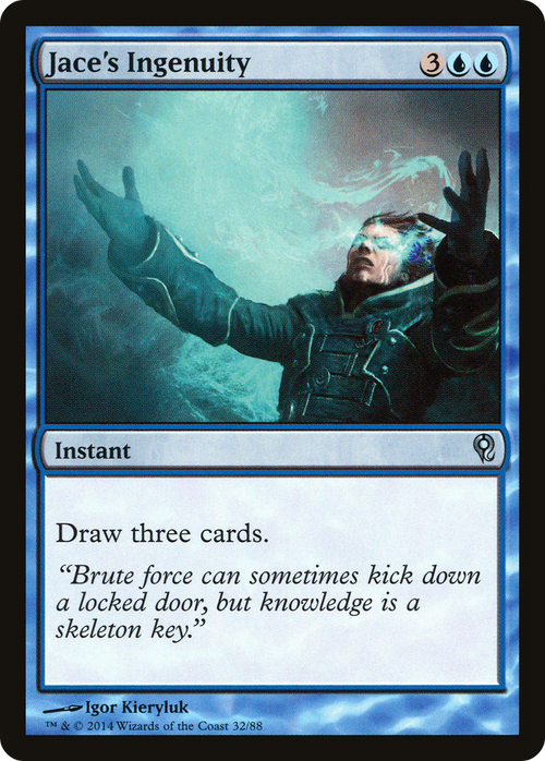 Jace's Ingenuity (DDM-032) - Duel Decks: Jace vs. Vraska