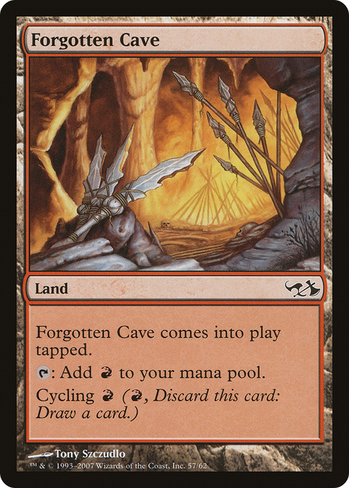 Forgotten Cave (EVG-057) - Duel Decks: Elves vs. Goblins