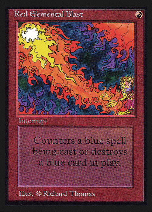 Red Elemental Blast (CE) (CED-) - Collectors' Edition
