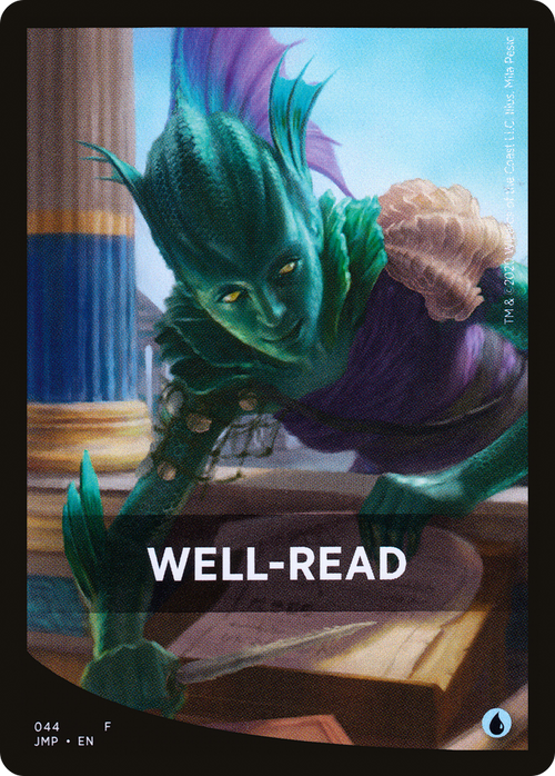 Well-Read Theme Card (JMP-044) - Jumpstart Front Cards