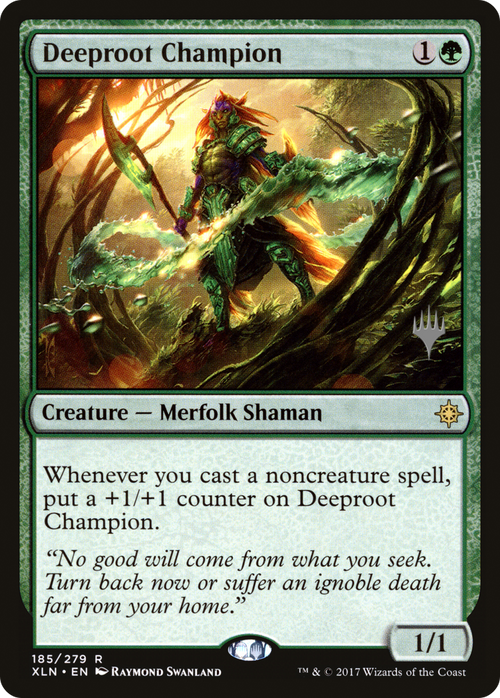 Deeproot Champion (PPM20-185P) - Ixalan Promos