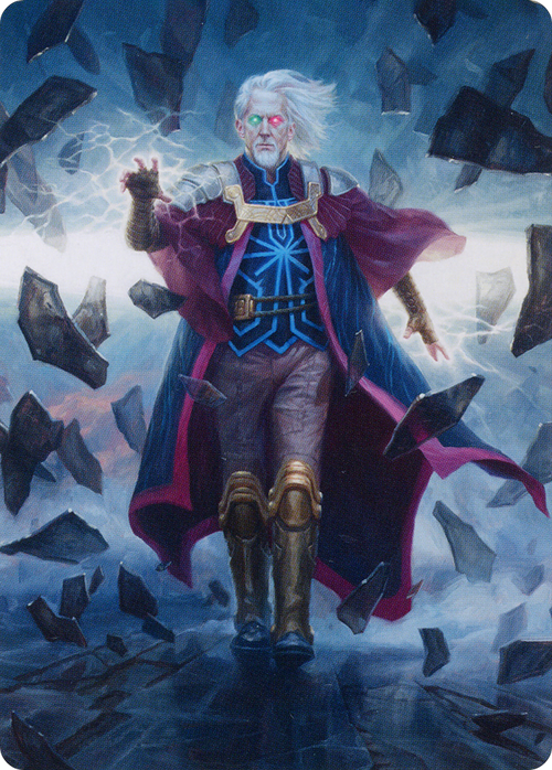 Urza, Planeswalker // Urza, Planeswalker (ABRO-042) - The Brothers' War Art Series (Borderless)
