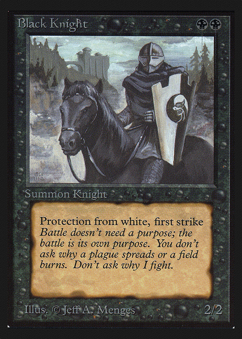 Black Knight (CE) (CED-) - Collectors' Edition