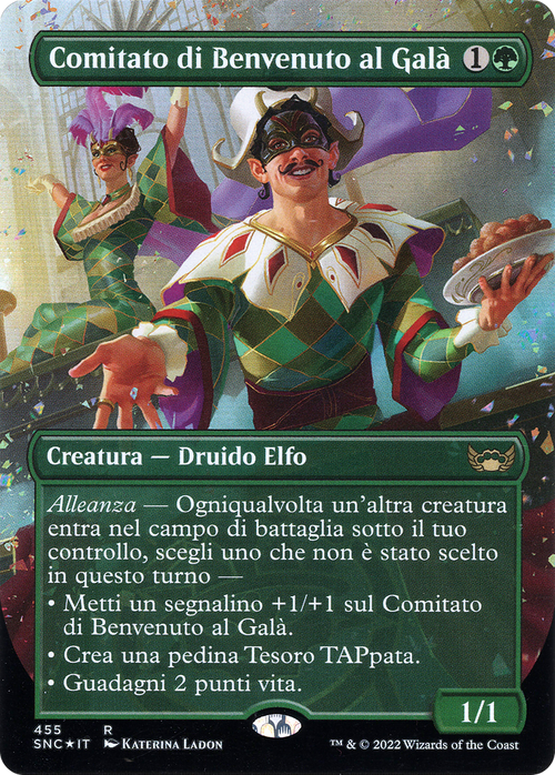 Gala Greeters (Italian) (UMP-455) - Streets of New Capenna (Borderless) Foil