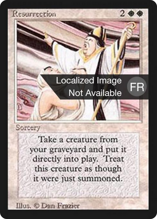 Resurrection (FBB-) - Foreign Black Border