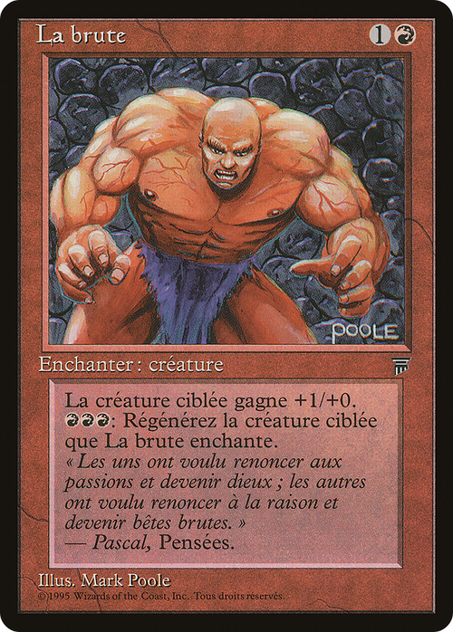 The Brute (French) - "La Brute" (REN-) - Renaissance