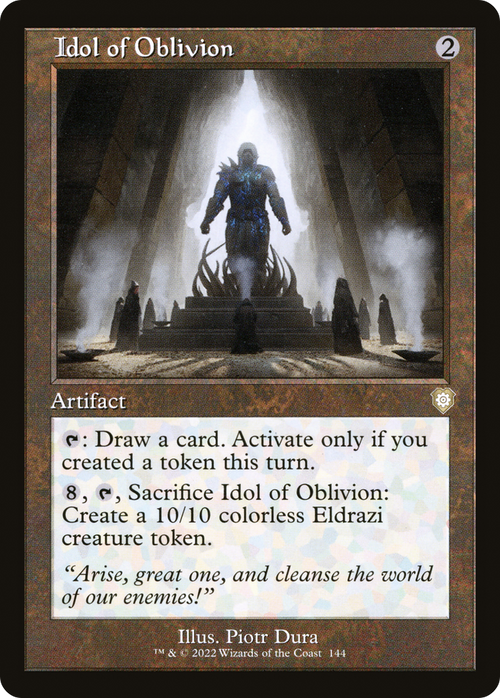 Idol of Oblivion (Retro Frame) (BRC-144) - The Brothers' War Commander
