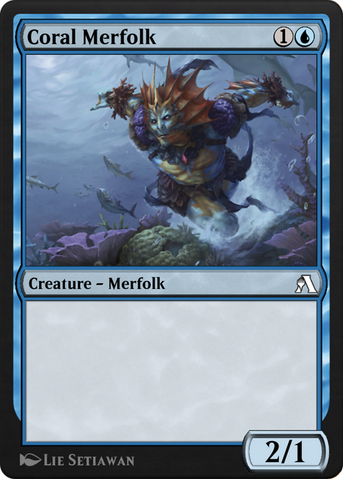 Coral Merfolk (ANB-026) - Arena Beginner Set