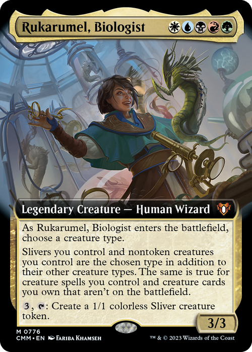 Rukarumel, Biologist (Extended Art) (CMM-776) - Commander Masters: (Extended Art)