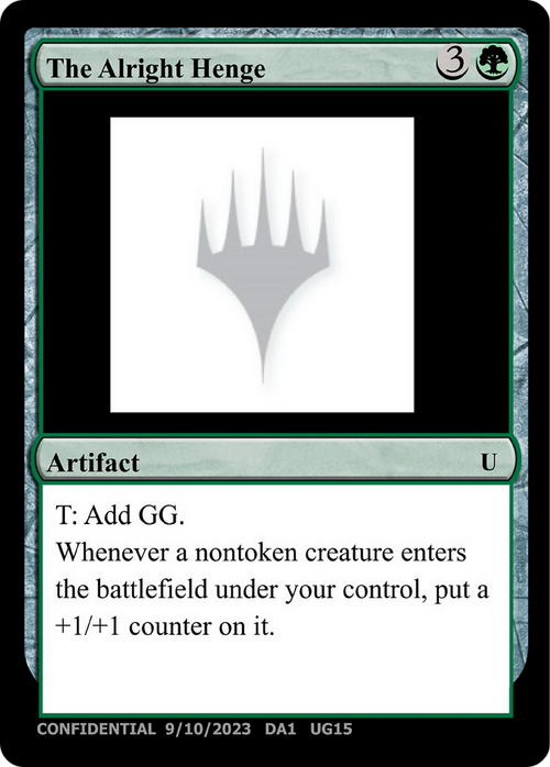 The Alright Henge (UNK-) - Unknown Event