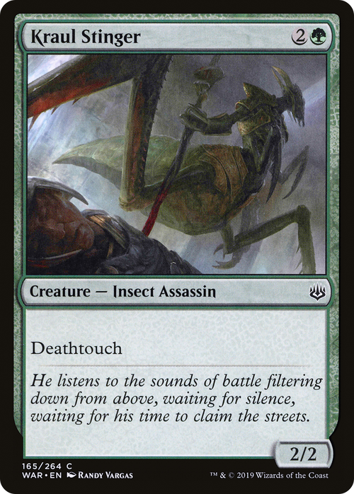 Kraul Stinger (WAR-165) - War of the Spark Foil