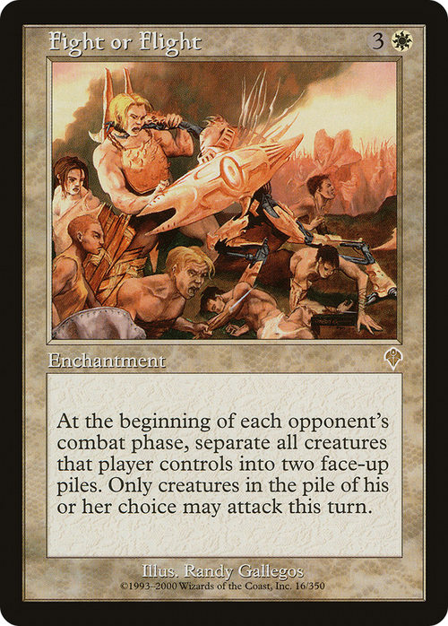 Fight or Flight (INV-016) - Invasion