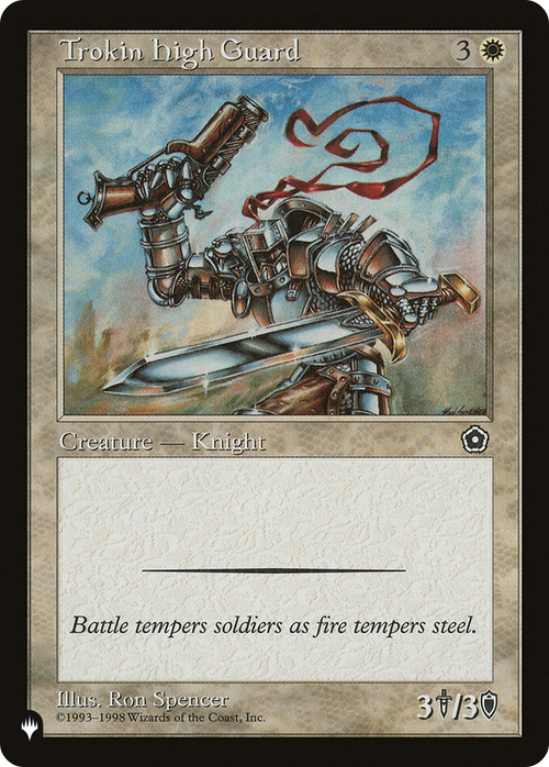 Trokin High Guard (LIST-P02-26) - The List
