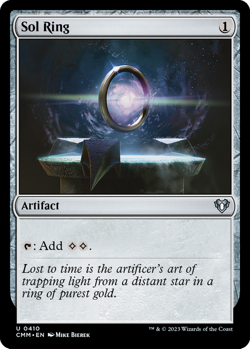Sol Ring (CMM-410) - Commander Masters Foil