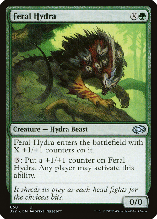 Feral Hydra (J22-658) - Jumpstart 2022
