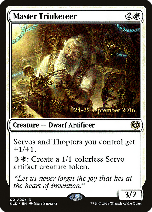 Master Trinketeer (PRE-21S) - Kaladesh Promos Foil