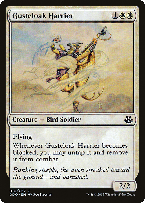 Gustcloak Harrier (DDO-010) - Duel Decks: Elspeth vs. Kiora