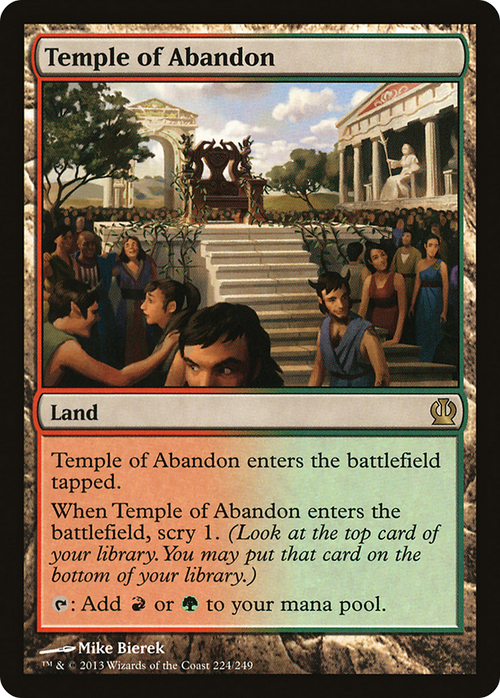 Temple of Abandon (THS-224) - Theros