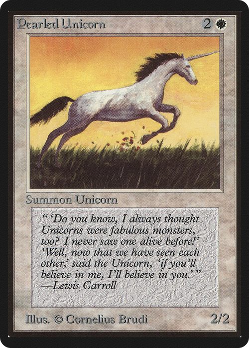 Pearled Unicorn (LEB-) - Limited Edition Beta