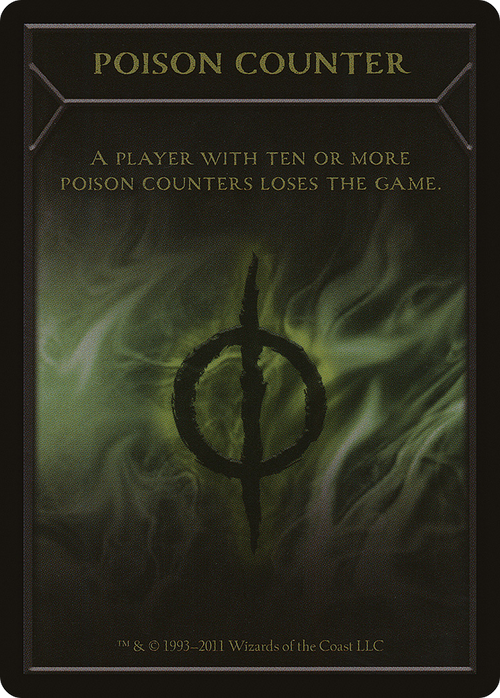 Poison Counter Token (NPH-005) - New Phyrexia Tokens