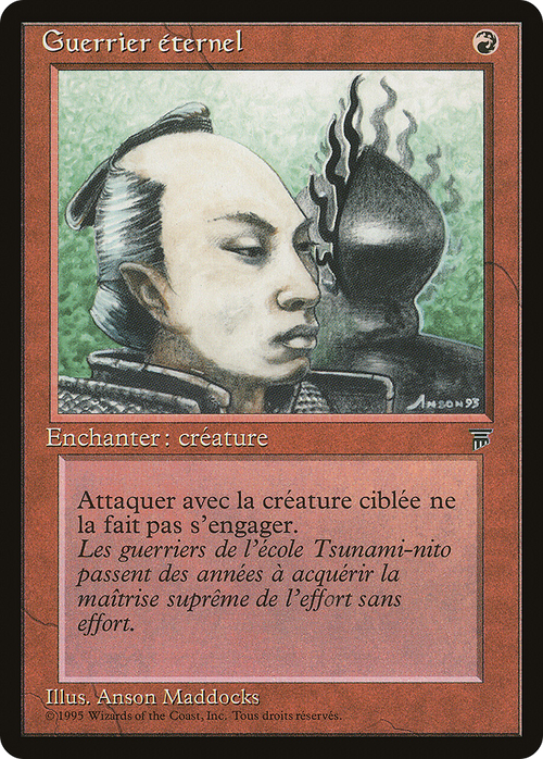 Eternal Warrior (French) - "Guerrier eternel" (REN-) - Renaissance
