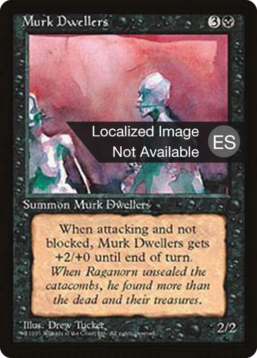 Murk Dwellers (4BB-) - Fourth Edition Foreign Black Border