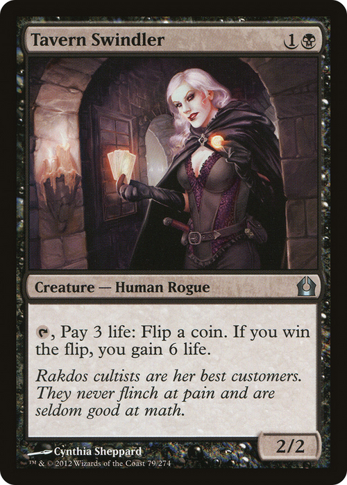 Tavern Swindler (RTR-079) - Return to Ravnica