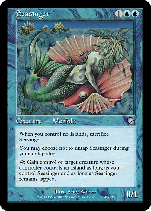 Seasinger (ME1-049) - Masters Edition Foil