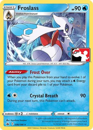 Froslass  Prize Pack Series Cards - Rare