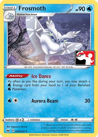 Frosmoth  Prize Pack Series Cards - Rare
