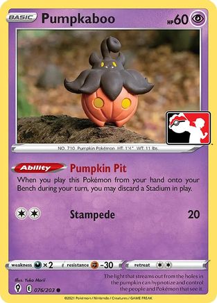 Pumpkaboo/203  Prize Pack Series Cards - Common
