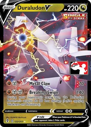 Duraludon V  - Holofoil Prize Pack Series Cards - Ultra Rare