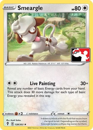 Smeargle/203  Prize Pack Series Cards - Rare