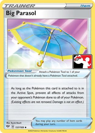 Big Parasol  Prize Pack Series Cards - Uncommon